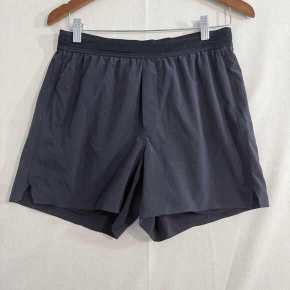 Ten Thousand Shorts Mens Medium Black Running Gym Shorts - Picture 1 of 10